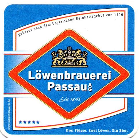 passau pa-by lwen blau 1-12a (quad180-blauer rahmen-seit 1895)